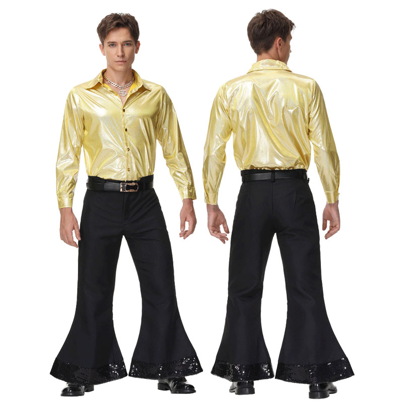 Men'S Fashion 70S - Halloween Modieuze jaren '70 Disco Hippie