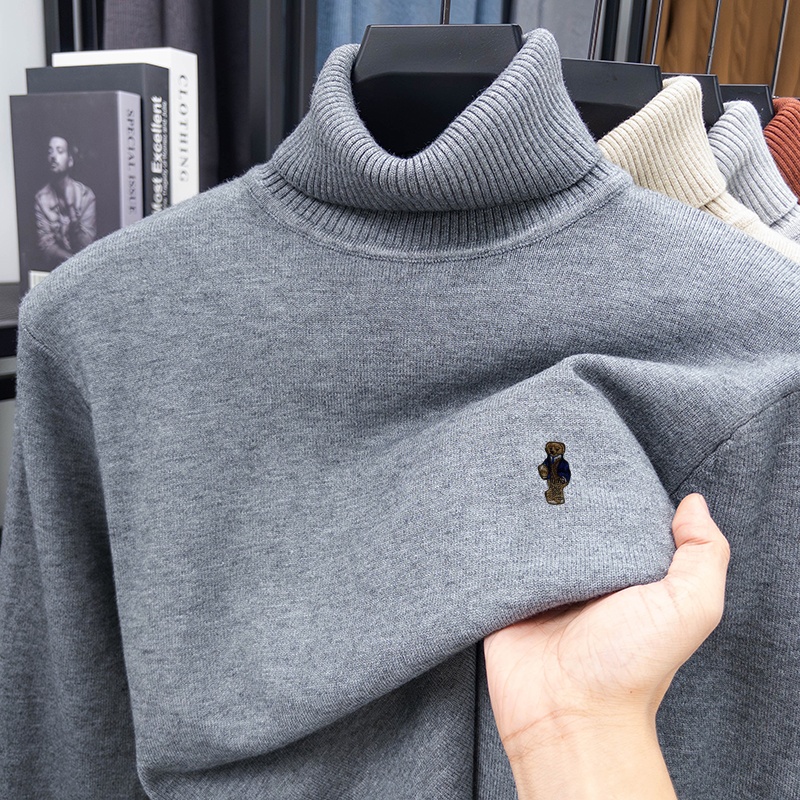 Turtleneck Sweater Men - Luxe merk heren lente lange mouwen