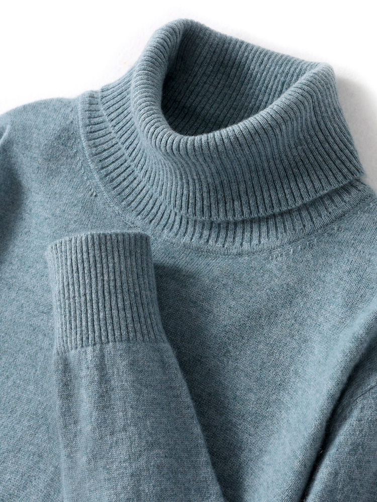 Turtleneck Sweater Men - Herfst Winter Heren Wollen Coltrui Lange