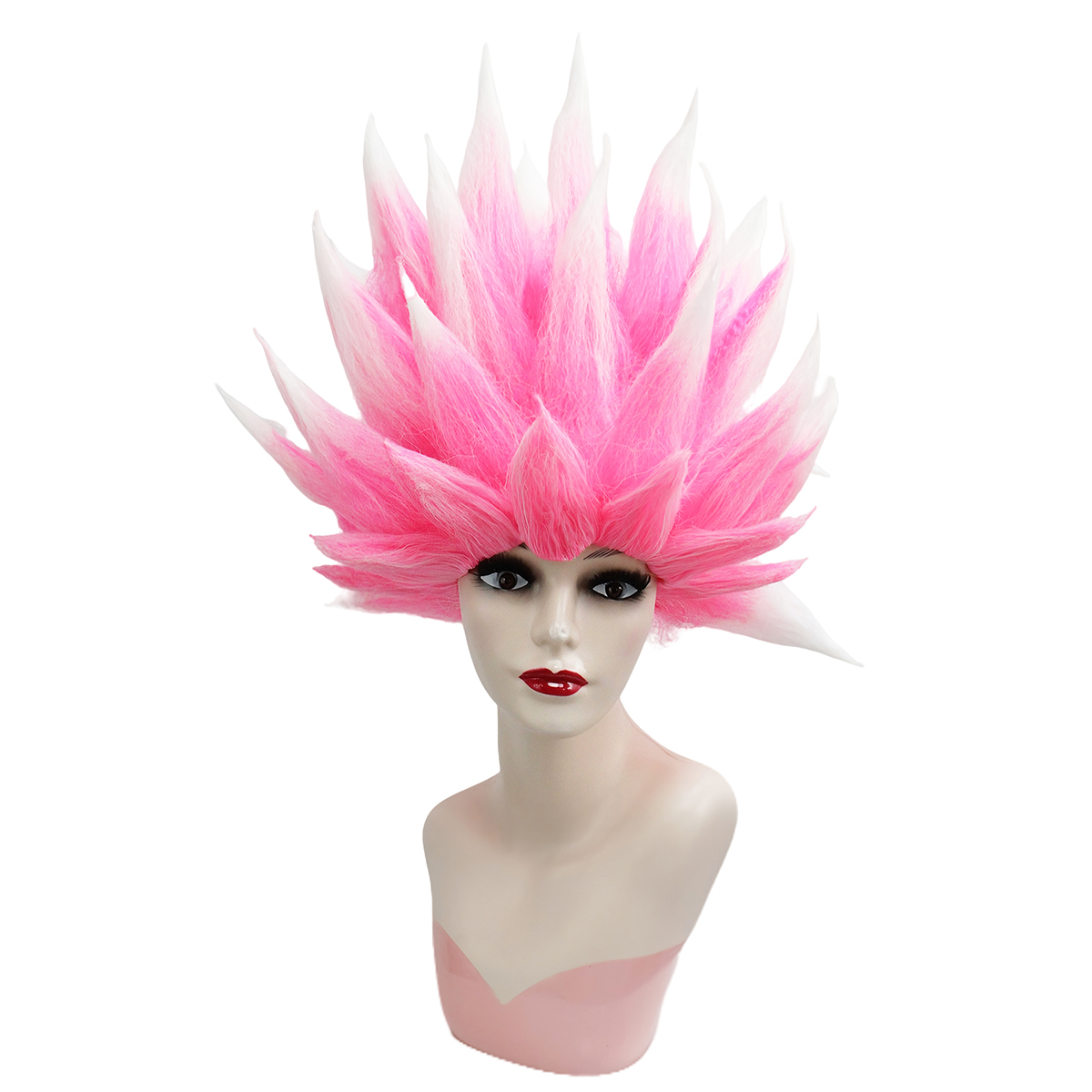 Men Fashion Hair Style - Anxin merk synthetische haarwerk: roze en
