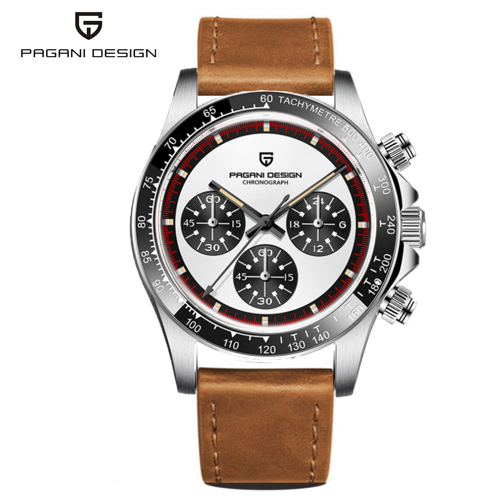 Mens Fashion Watch - Reloj Hombre PAGANI DESIGN VK63 Quartz