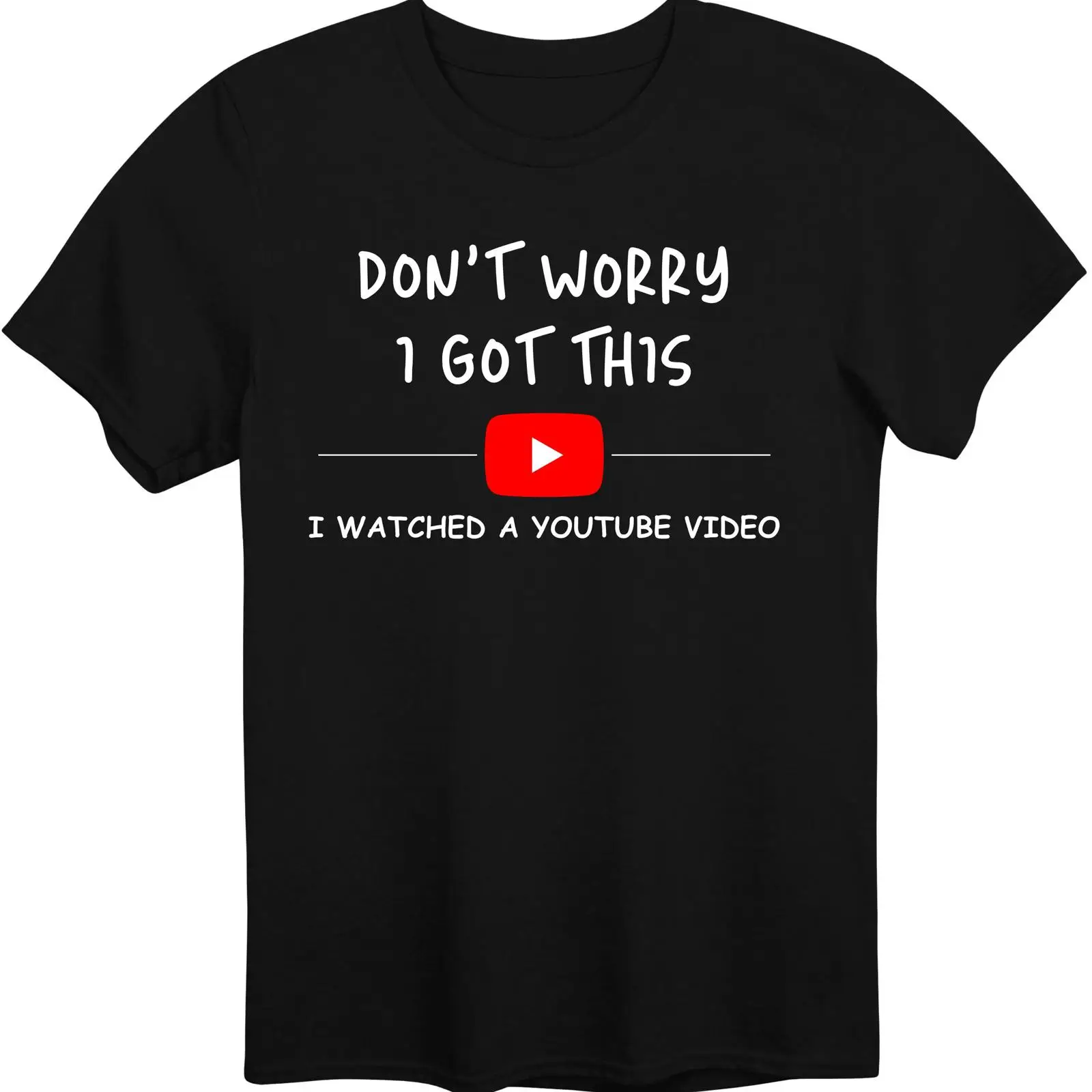 Men Fashion Youtubers - YouTube Gecertificeerd T-Shirt 'Maak je geen
