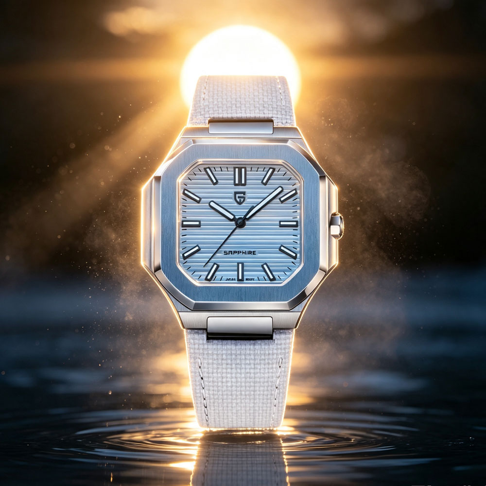 Mens Fashion Watch - PAGANI DESIGN Topmerk Herenhorloge Saffierglas Waterdicht