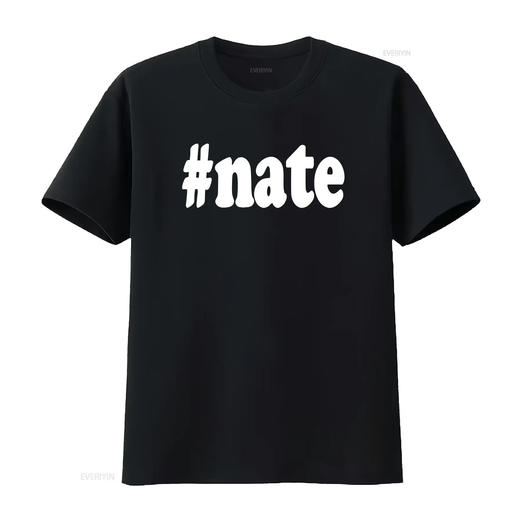 Mens Fashion Hashtags - Nate T-shirt Hashtag Nathan Diaz Naam