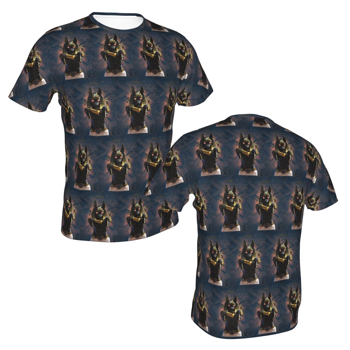 Men Fashion Egypt - 100% katoen Oud-Egyptische God Anubis Egyptische
