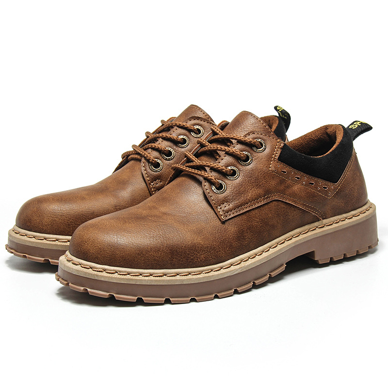 Mens Fashion Zapatos - Mode Retro Lederen Herenschoenen Nieuwe Britse