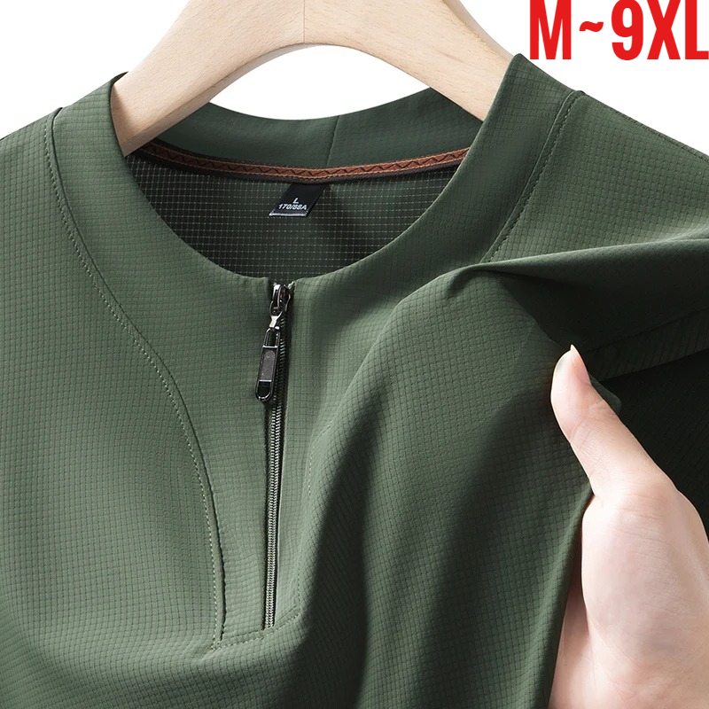 Men'S Fashion 2025 - Groot formaat 9XL Heren IJs Zijde