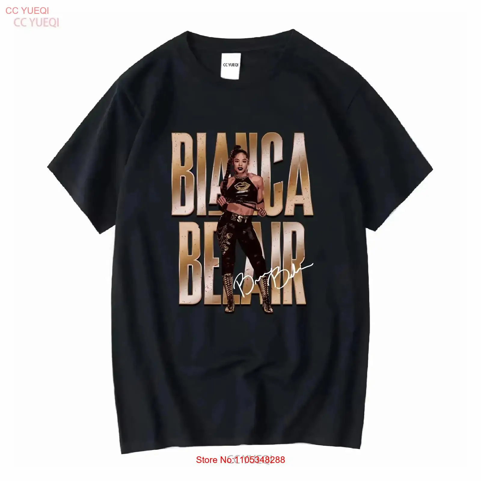 Men'S Fashion Everyday - Bianca Belair Signature Pose T-shirt vintage