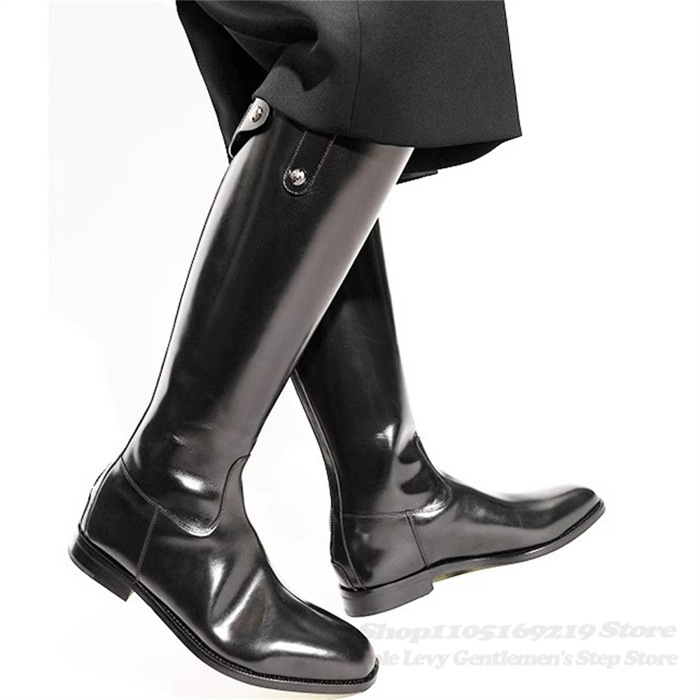 Mens Fashion Winter 2025 - 2025 Mode herfst en winter ridderlaarzen