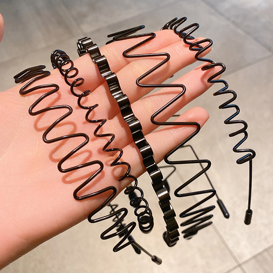 Men Fashion Hair Style - 2-5 Stuks Golvende Haarband Lente Haar