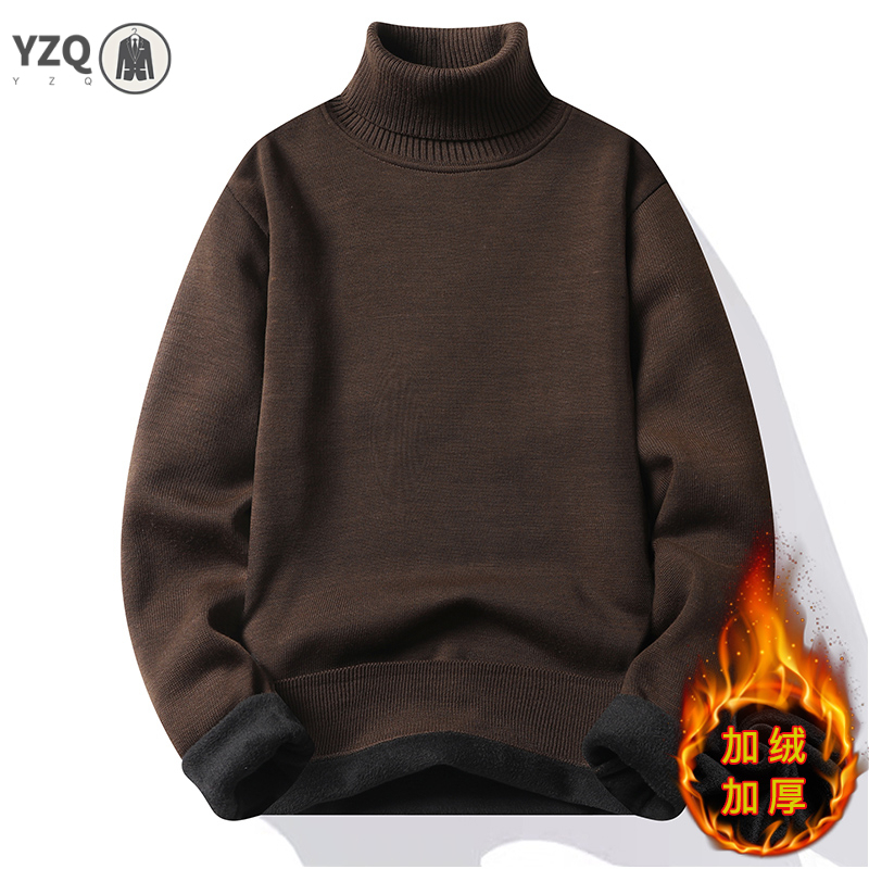 Turtleneck Sweater Men - Sweatwear Heren Anti-pilling Hoge kwaliteit gebreide