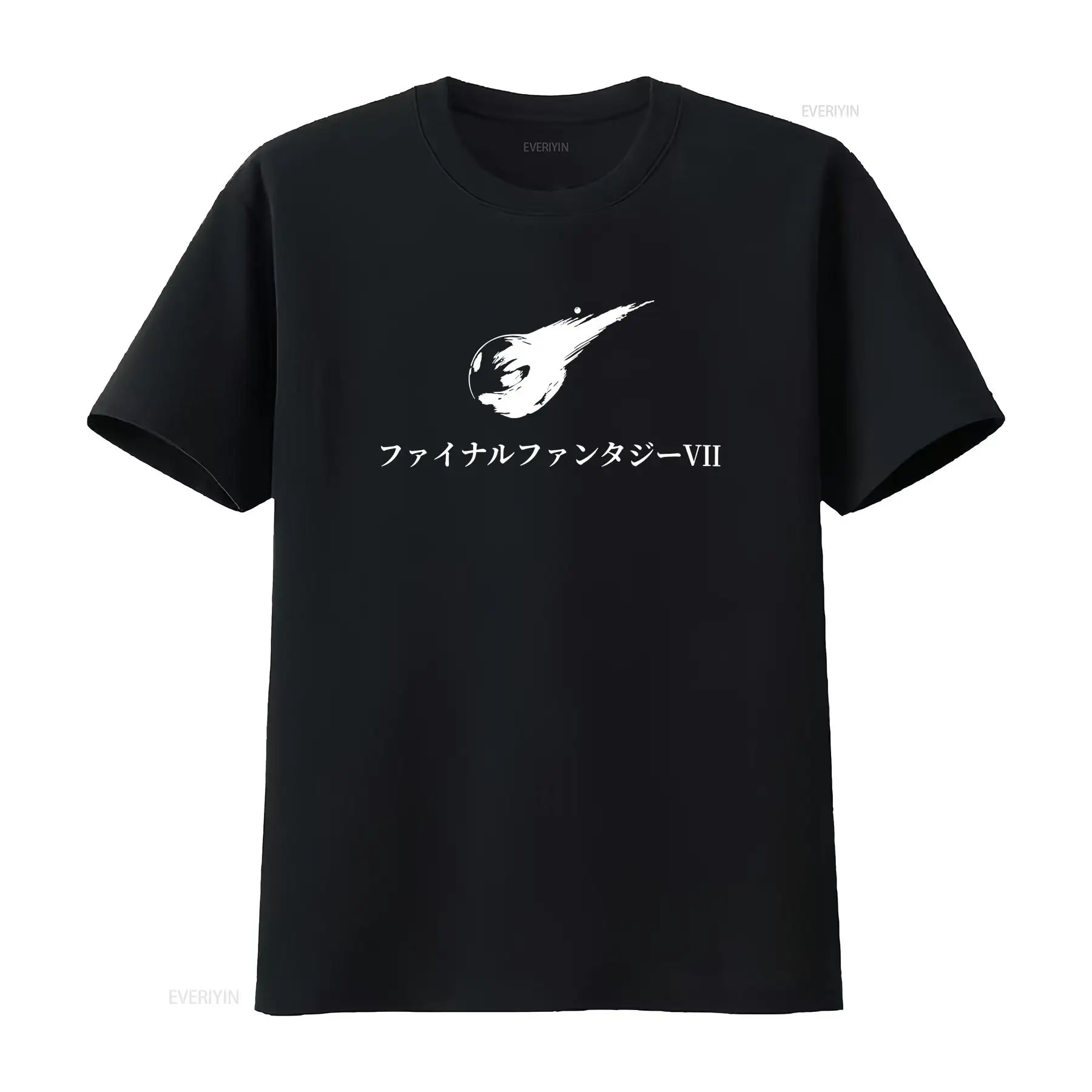 Men'S Fashion Everyday - FF7 JP Titel T-shirt Meerdere kleuren