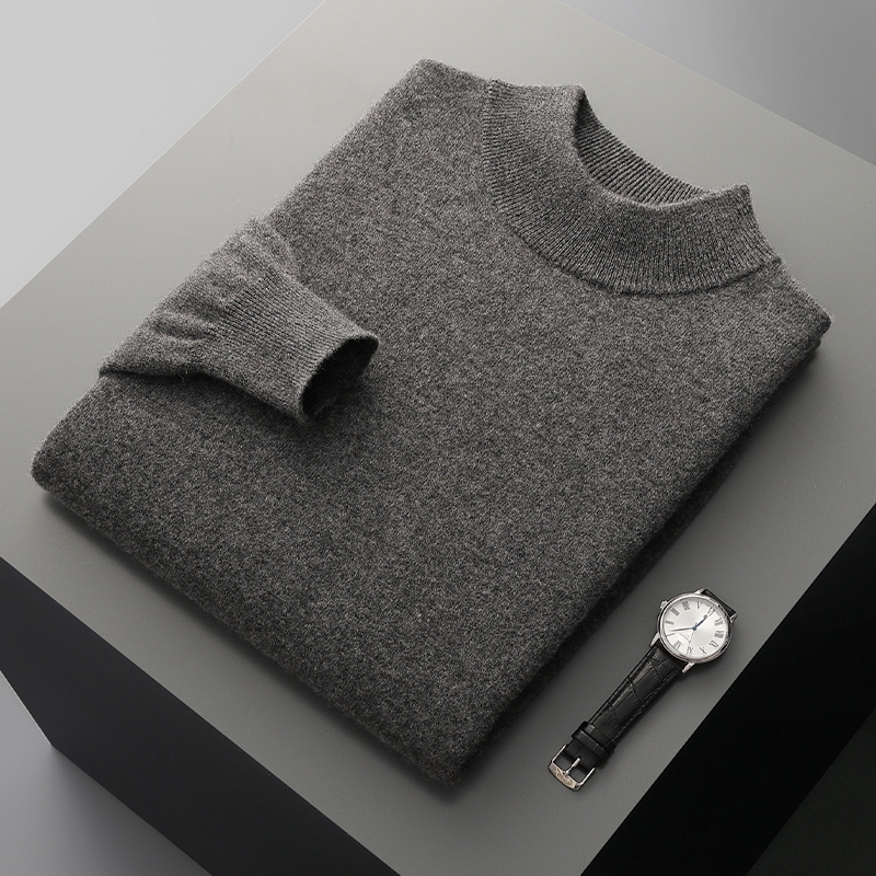 Turtleneck Sweater Men - Herfst en winter heren kasjmier trui