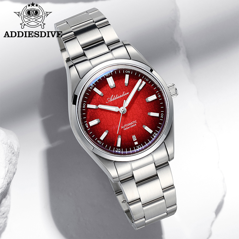 Mens Fashion Bracelet - Addiesdive Horloge Voor Gift 39 Mm