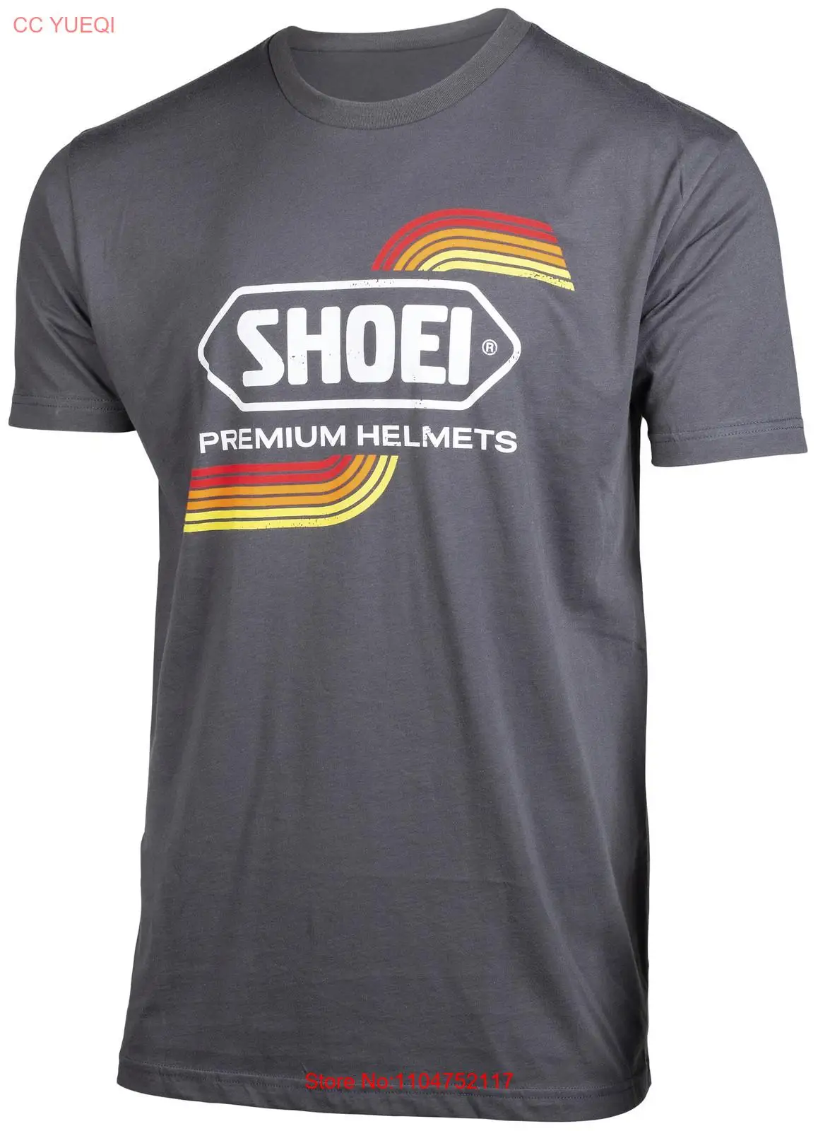 Men'S Fashion Everyday - Shoei Vintage T-shirt X Groot Grijs