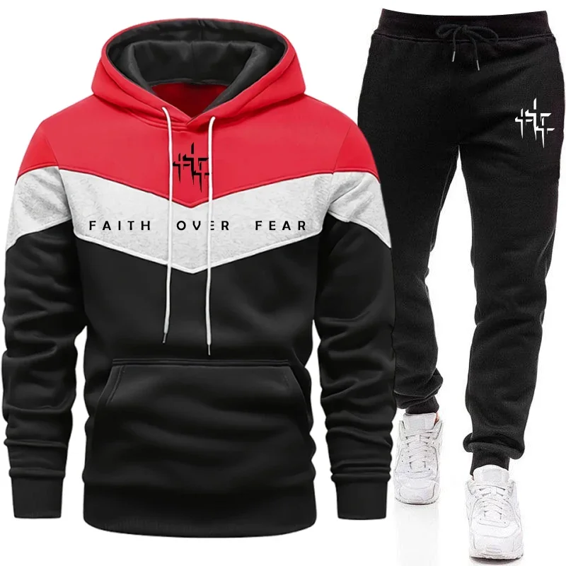 Faith Over Fear trainingspak v - Men'S Fashion Usa recensie en prijs