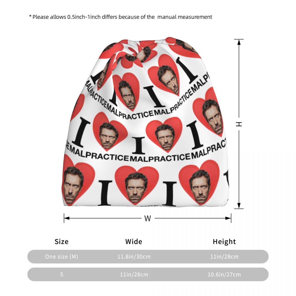 House MD Malpractice Enthusias - Beanie Winter Hat recensie en prijs