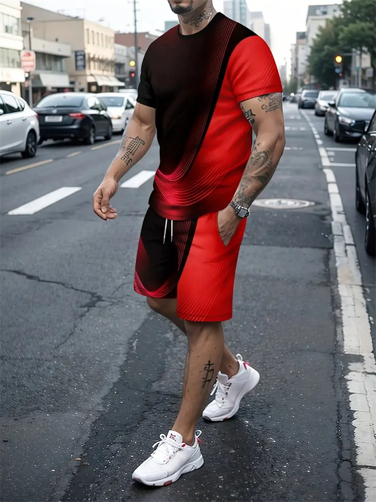 Heren Dames T-shirt met gradië - Men'S Fashion 2025 recensie en prijs