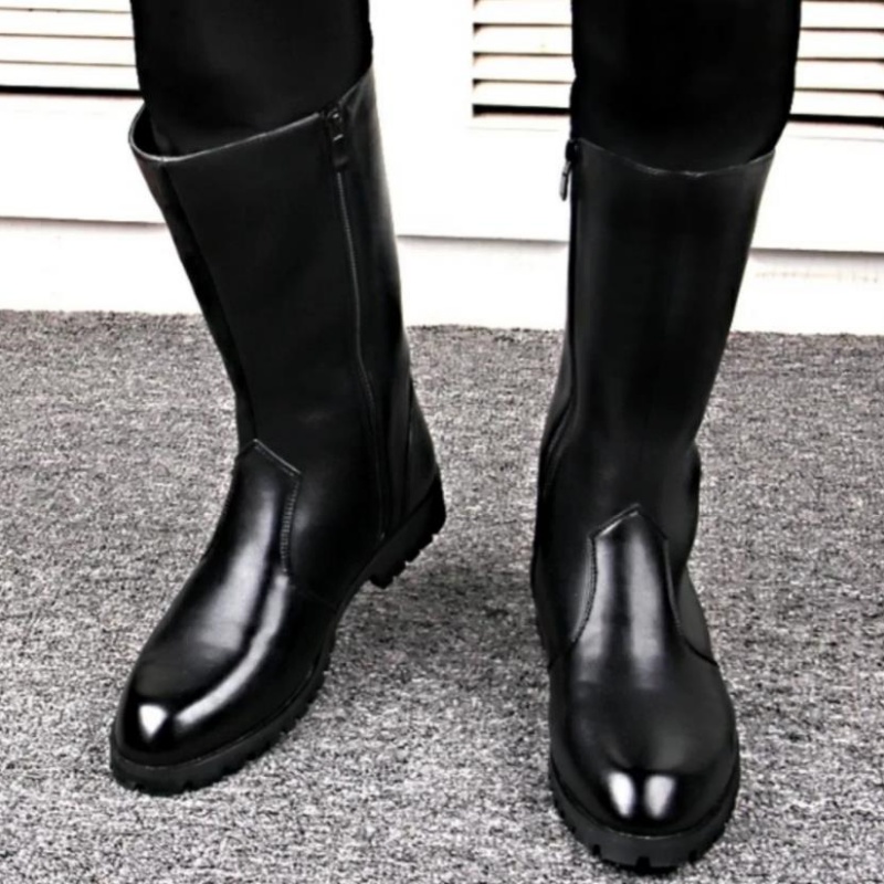 Mode Heren Dames Echt lederen  - Mens Fashion Combat Boots recensie en prijs