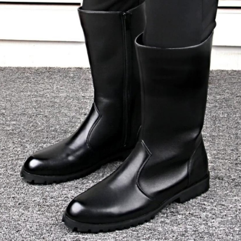 Mode Heren Dames Echt lederen  - Mens Fashion Combat Boots recensie en prijs