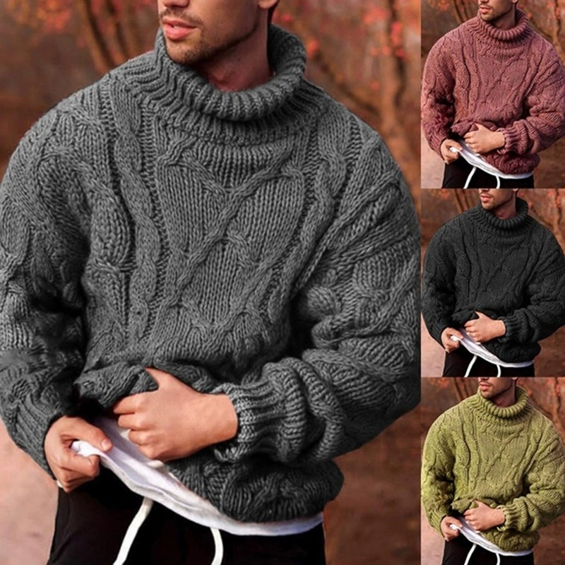 Herfst en winter Europese en A - Turtleneck Sweater Men recensie en prijs