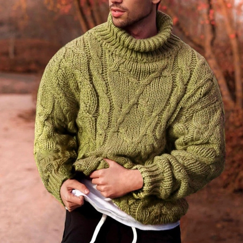 Herfst en winter Europese en A - Turtleneck Sweater Men recensie en prijs