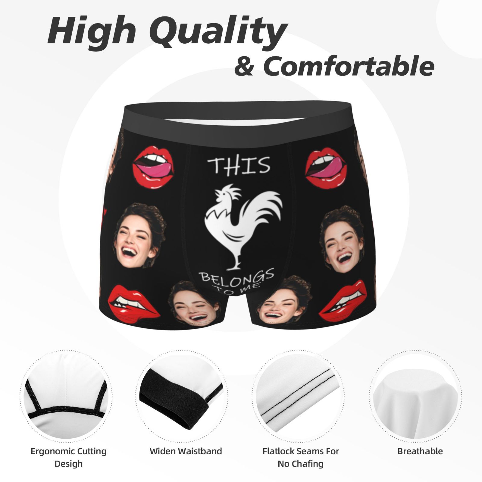 Gepersonaliseerde gezicht foto - Men'S Fashion Underwear recensie en prijs