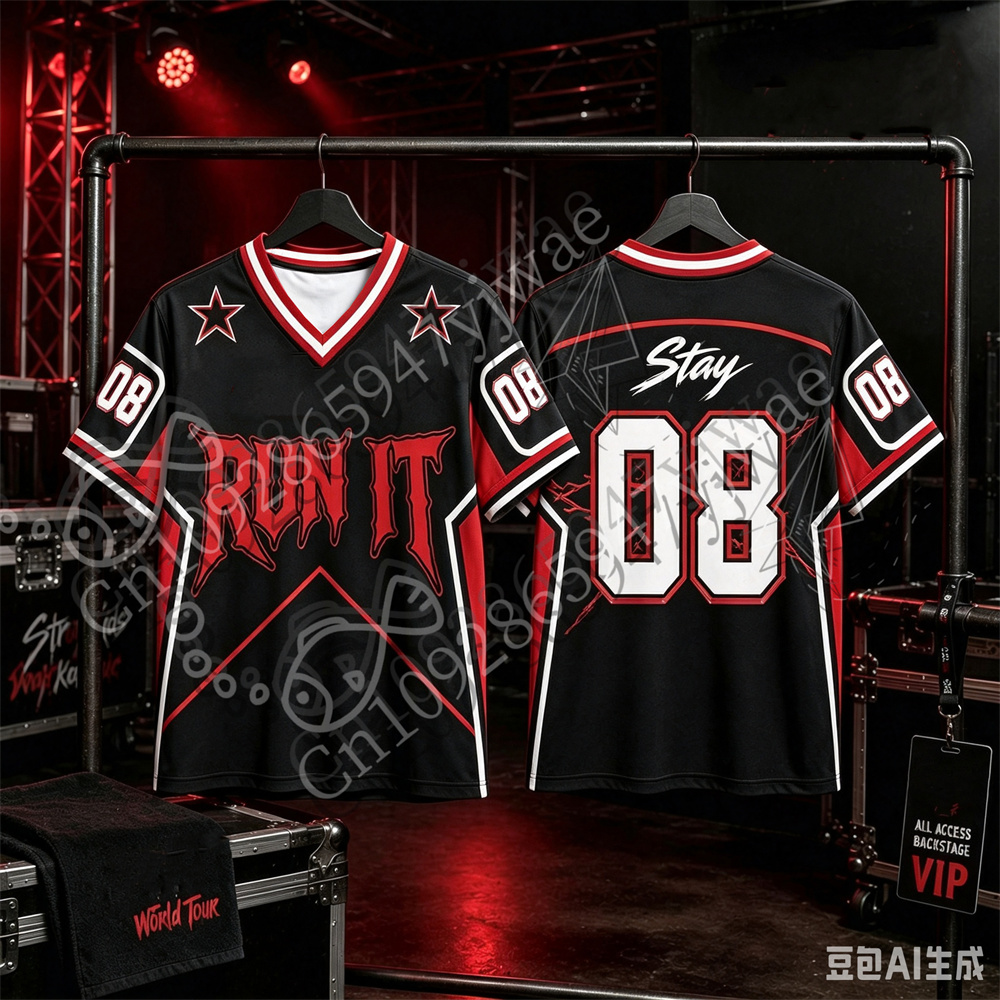 2026 Run It Jersey Kpop Concer - Men'S Fashion V Neck T Shirts recensie en prijs