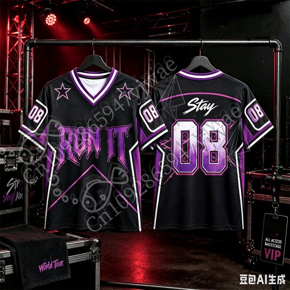 2026 Run It Jersey Kpop Concer - Men'S Fashion V Neck T Shirts recensie en prijs