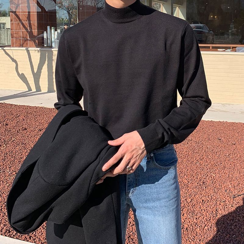 Half-coltrui voor heren, trend - Turtleneck Sweater Men recensie en prijs