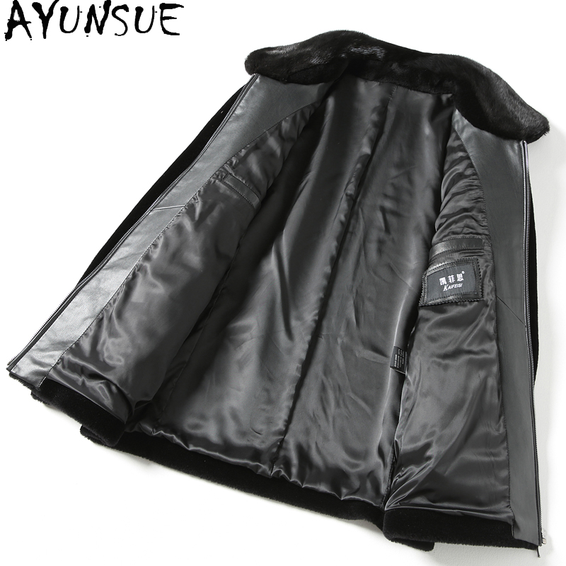 AYUNSUE Casual 100% Wollen Jas - Mens Fashion Winter 2025 recensie en prijs