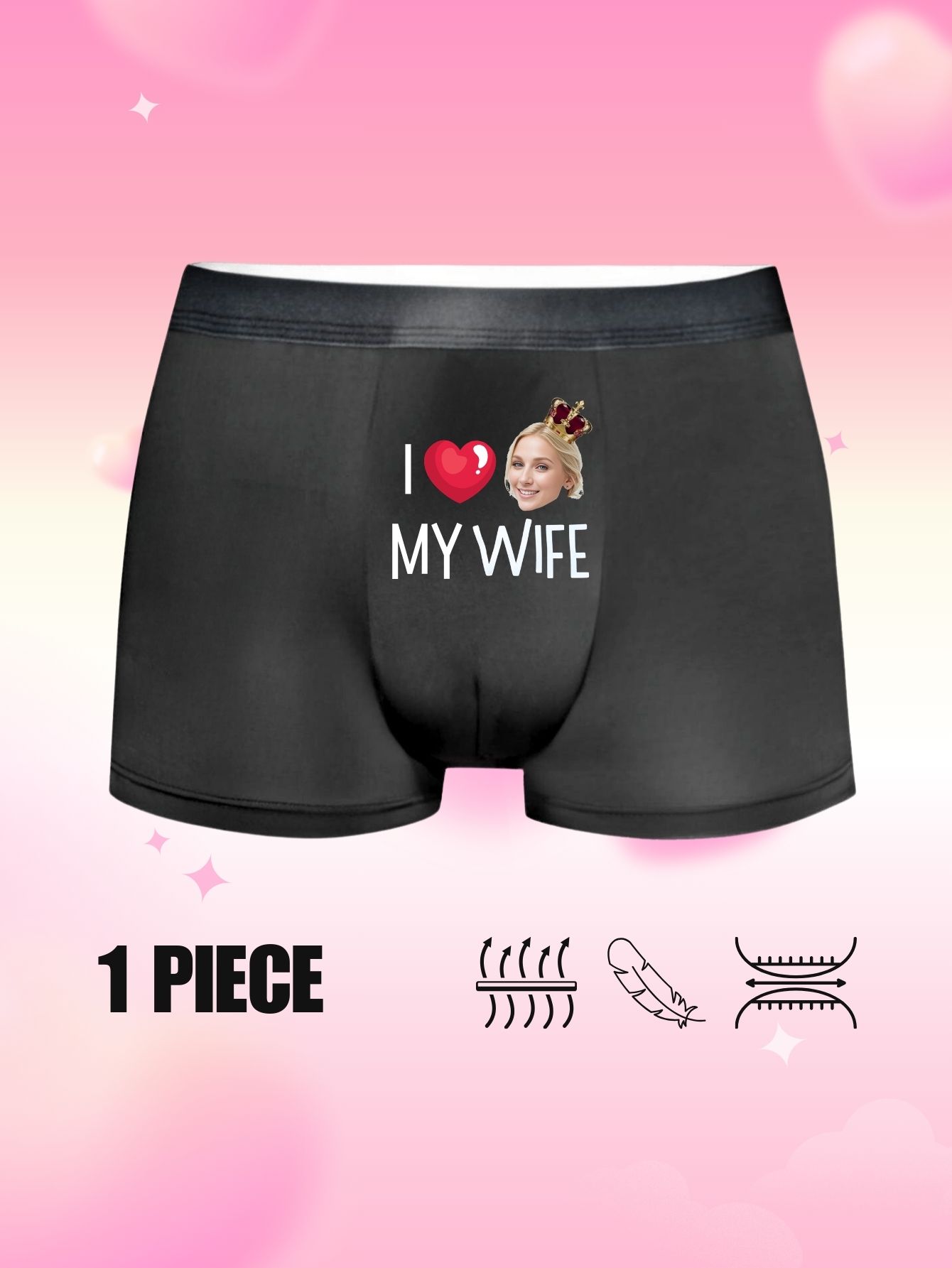 Gepersonaliseerde I LOVE MY WI - Men'S Fashion Underwear recensie en prijs