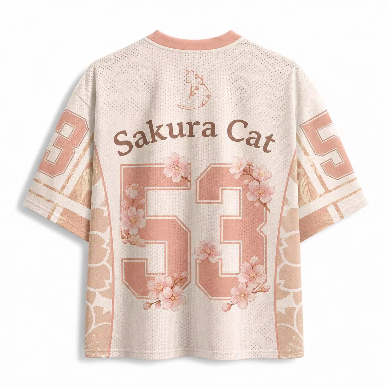 Sakura Boom Kat T-Shirt 2026 Z - Men'S Fashion V Neck T Shirts recensie en prijs