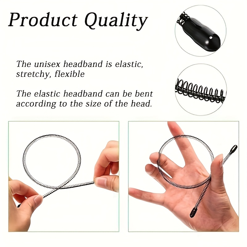 6 stuks modieuze zwarte metale - Men Fashion Hair Style recensie en prijs
