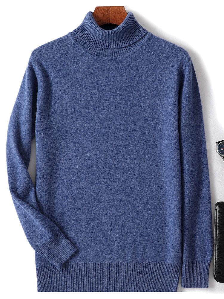 Herfst Winter Heren Wollen Col - Turtleneck Sweater Men recensie en prijs