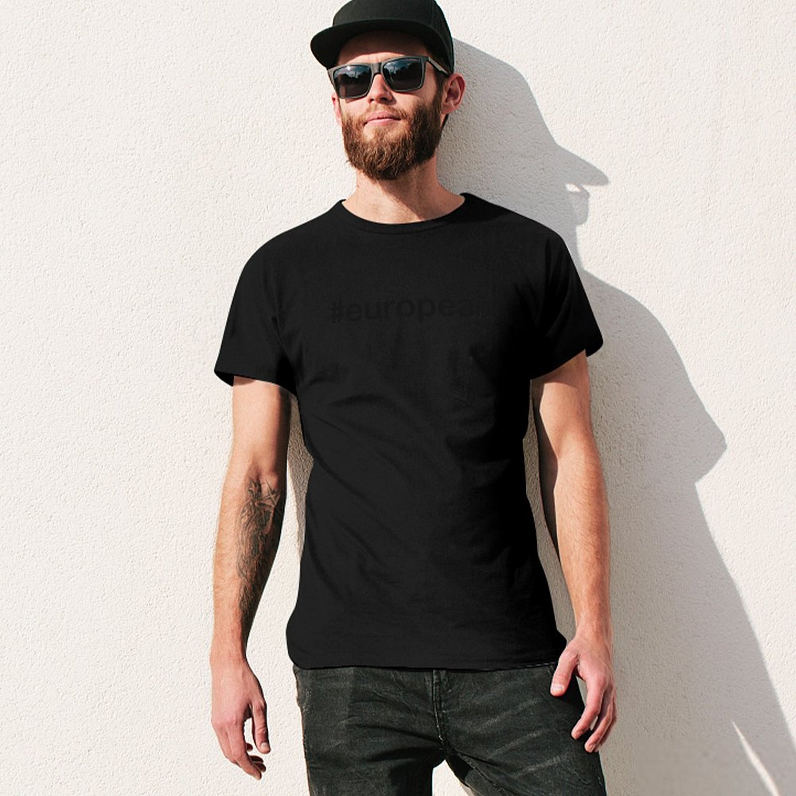 EUROPESE Hashtag T-Shirt Casua - Mens Fashion Hashtags recensie en prijs
