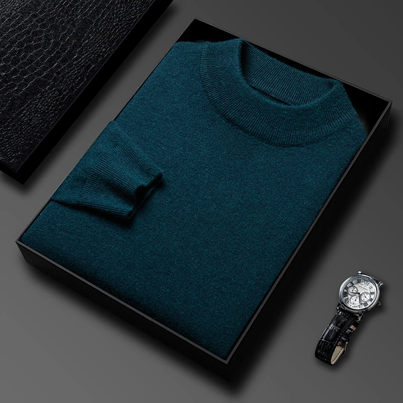 Half Coltrui Gebreide Trui Nie - Turtleneck Sweater Men recensie en prijs