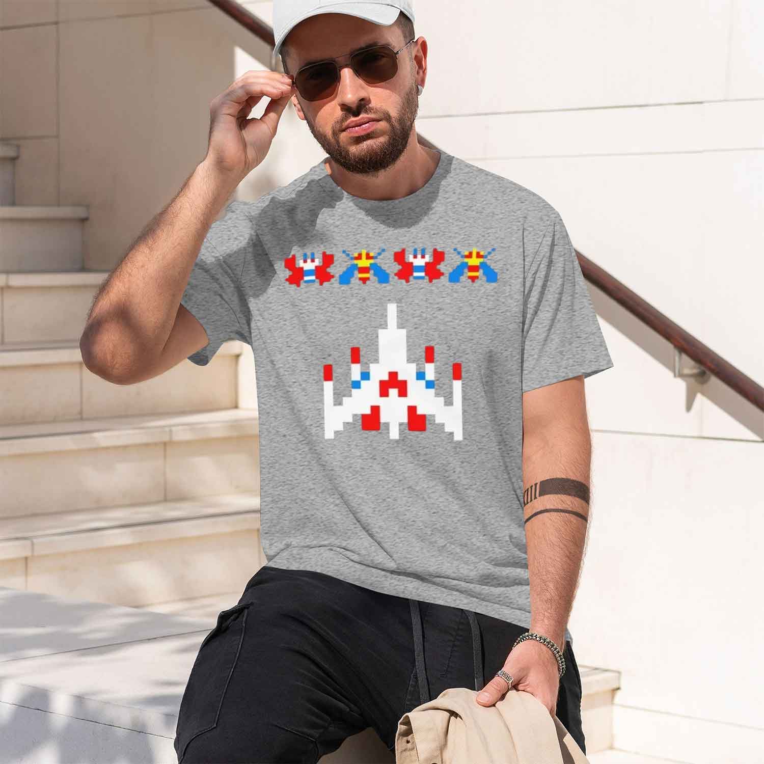 Jaren '80 '70 Arcade Galaga Vi - Men'S Fashion 70S recensie en prijs