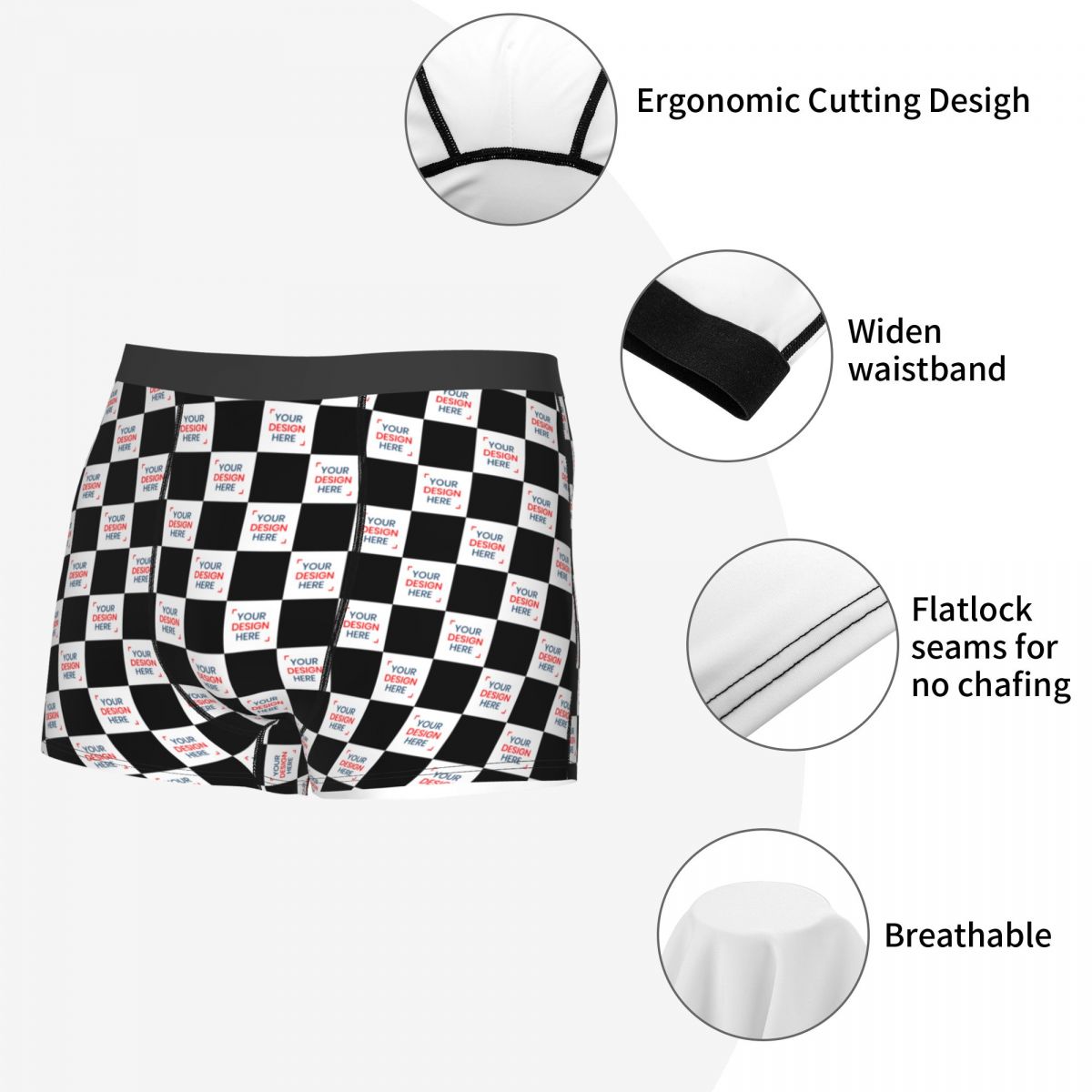 Mode gepersonaliseerde boxersh - Men'S Fashion Underwear recensie en prijs