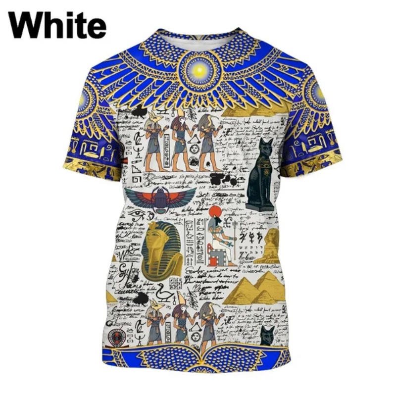 3D Gedrukt Farao Anubis T-shir - Men Fashion Egypt recensie en prijs