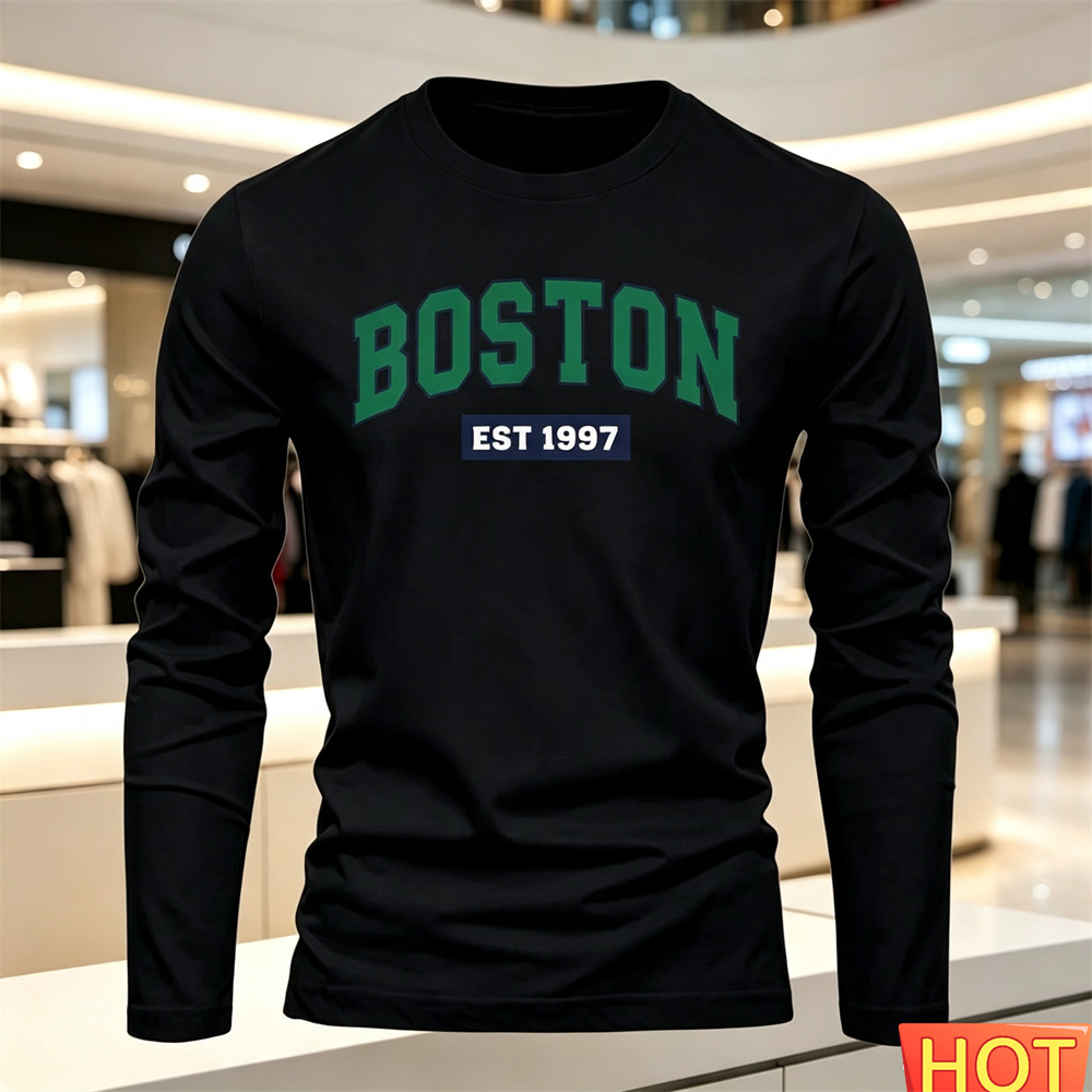 Herfst Zomer heren T-shirt met - Men'S Fashion Usa recensie en prijs