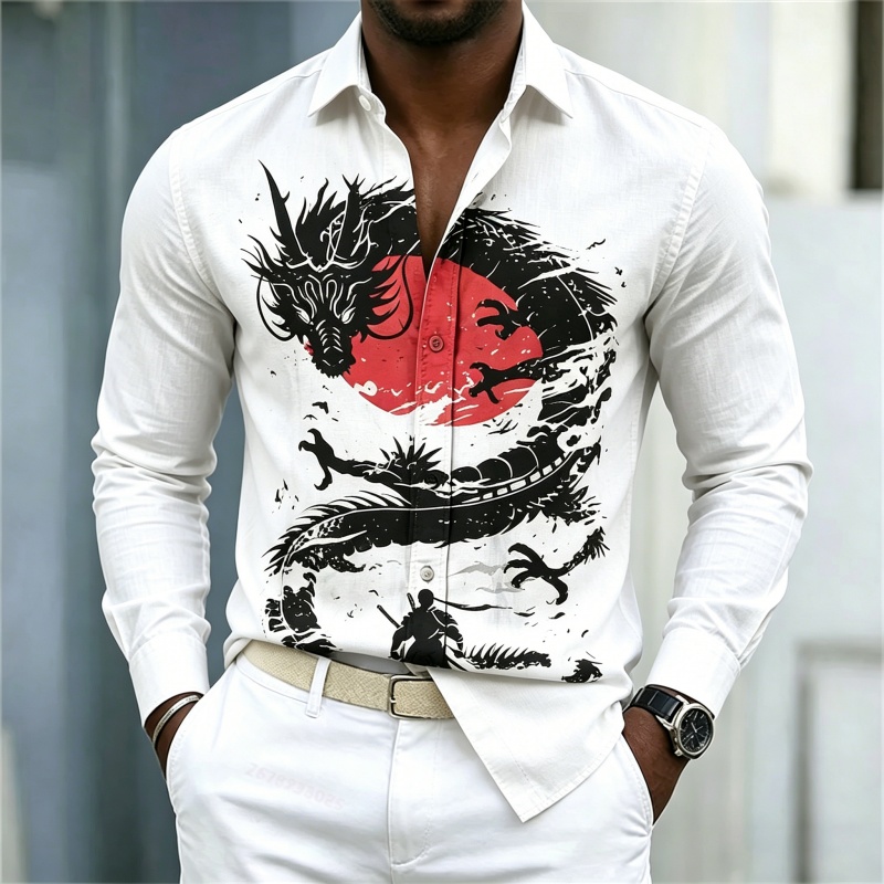 2026 Nieuw Herenoverhemd Wit Z - Mens Fashion Streetwear recensie en prijs