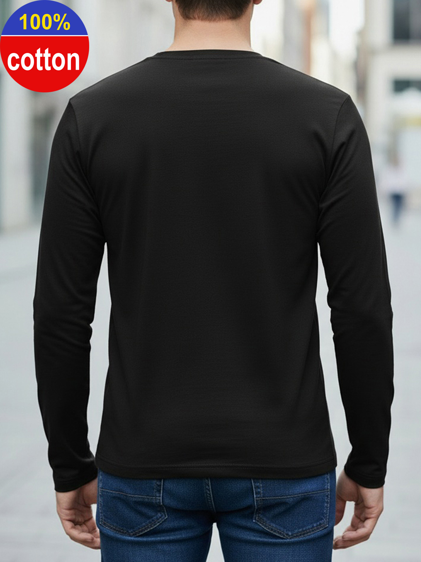 100% puur katoen heren T-shirt - Men'S Fashion 2025 recensie en prijs