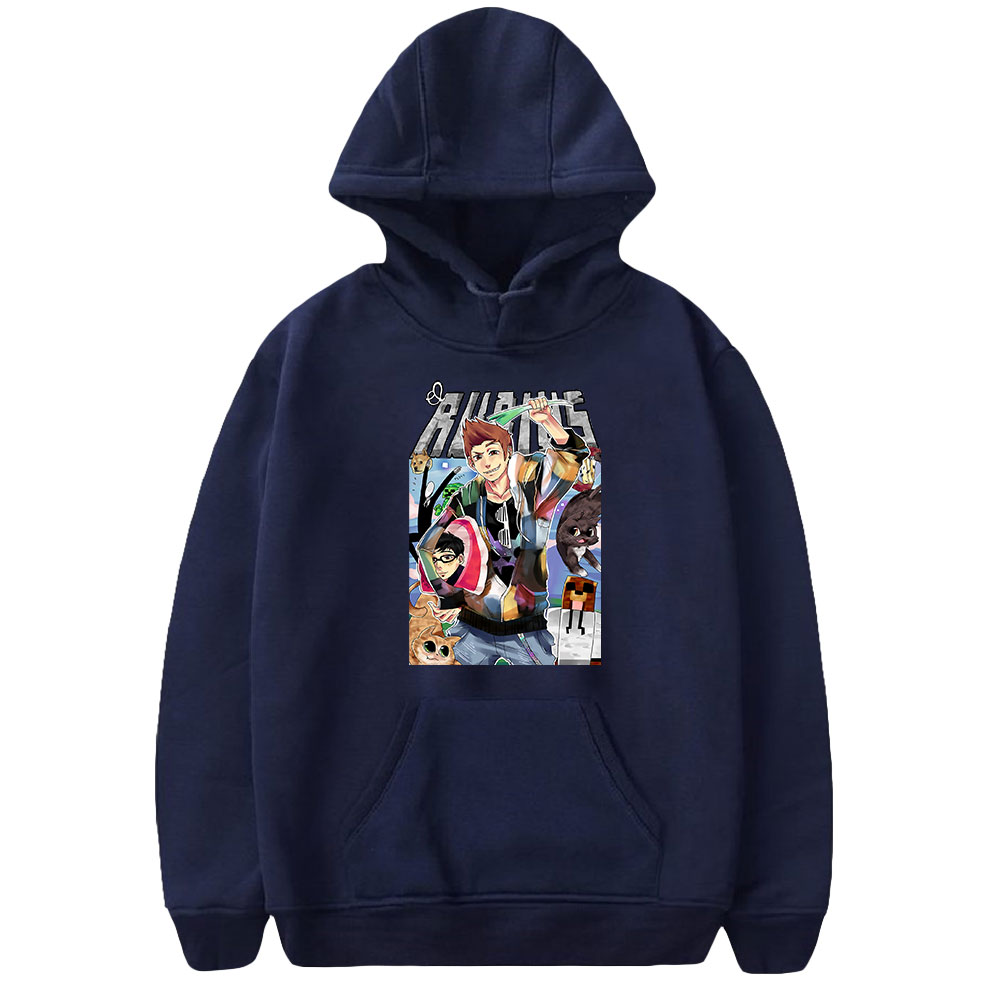 2026 Rubius Hoodie Unisex Lang - Men Fashion Youtubers recensie en prijs
