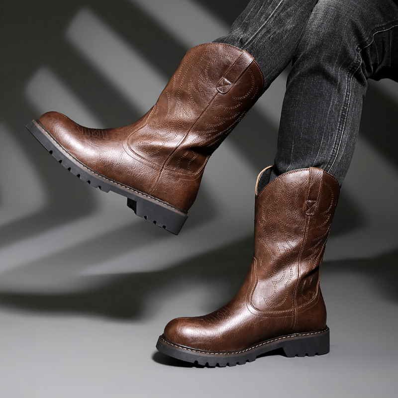 Mode Heren Cowboylaarzen Nieuw - Mens Fashion Zapatos recensie en prijs