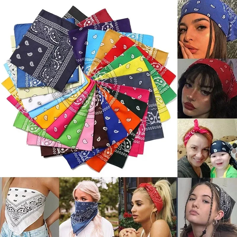 3/6pcs Hip Hop Bandana 23 Stij - Men Fashion Hair Style recensie en prijs