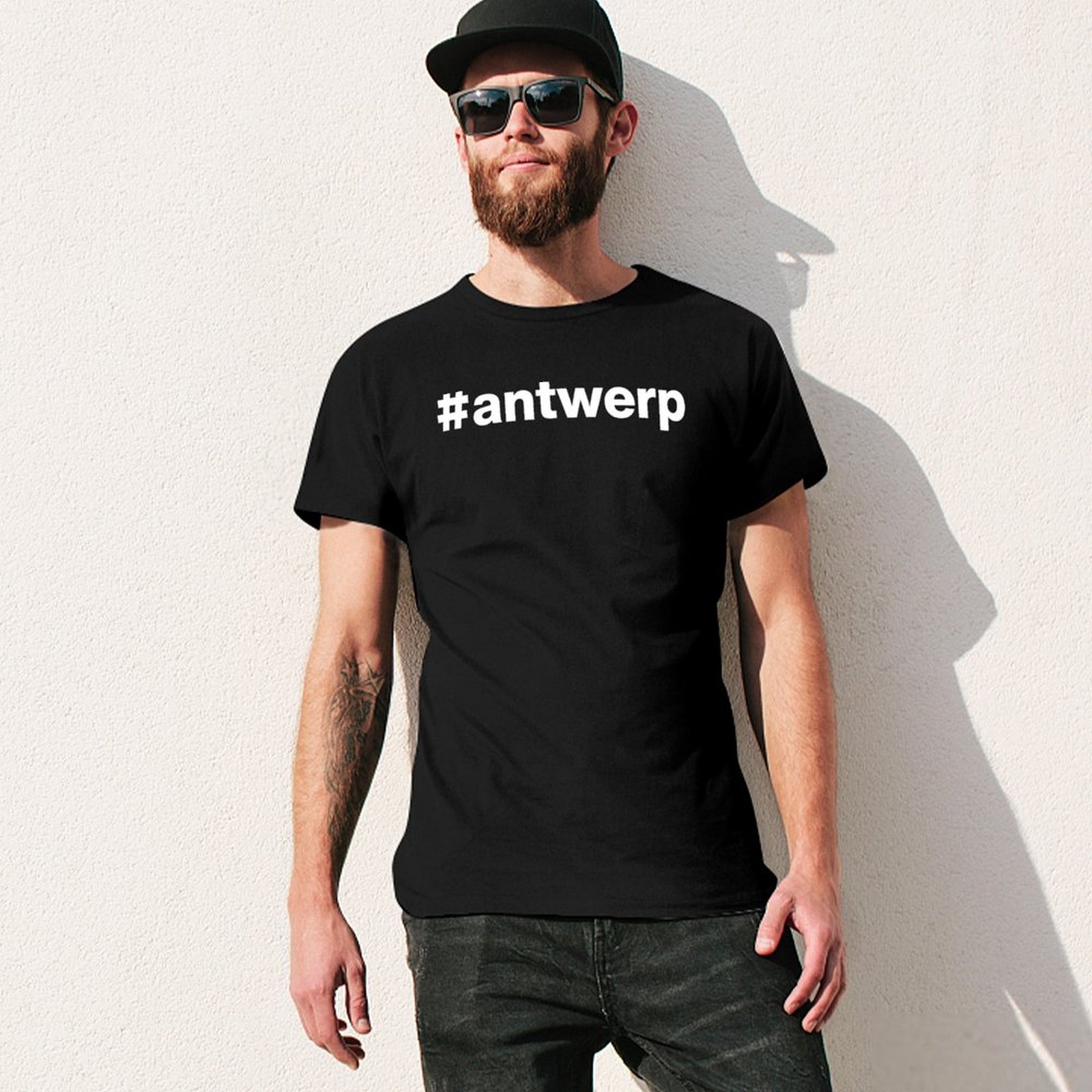 Hashtag Antwerpen T-Shirt Mode - Mens Fashion Hashtags recensie en prijs