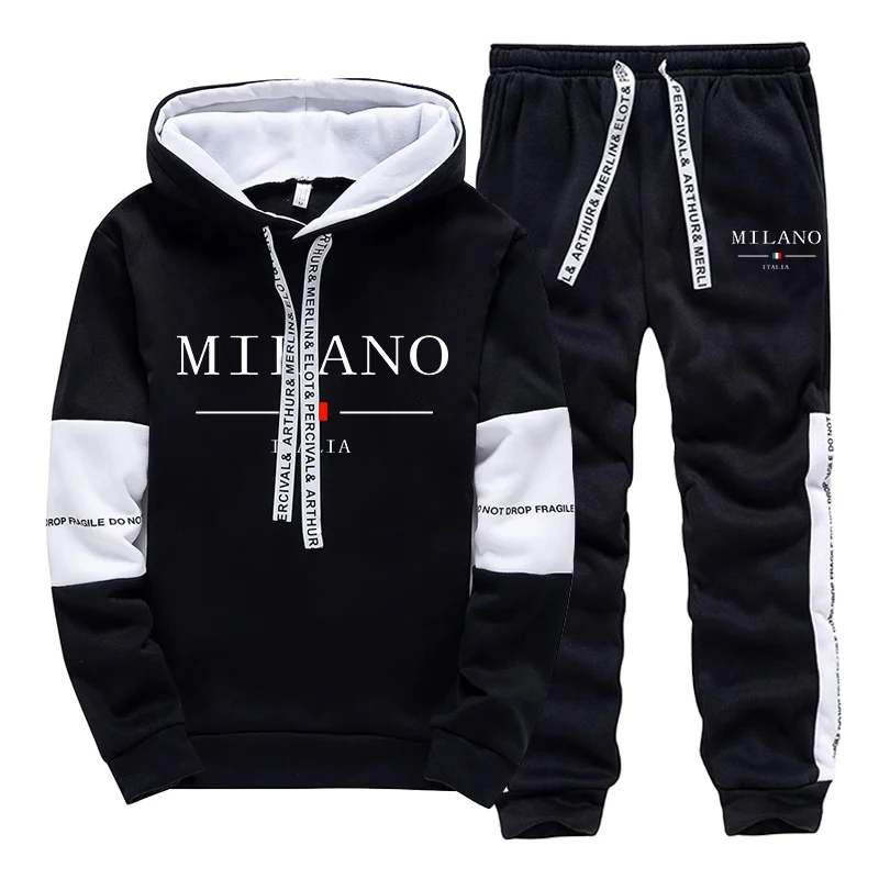 Heren Set/Hoodie/Broek Italië  - Men'S Fashion Usa recensie en prijs