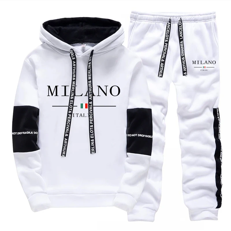 Heren Set/Hoodie/Broek Italië  - Men'S Fashion Usa recensie en prijs