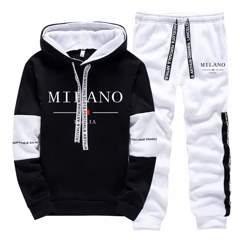 Heren Set/Hoodie/Broek Italië  - Men'S Fashion Usa recensie en prijs